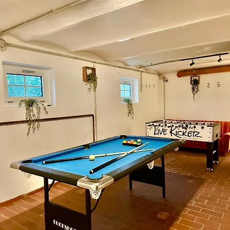 Weserblick Am Sandstrand Mit Dart, Billard Und Tischkicker